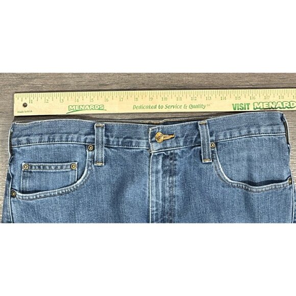 Carhartt Men's Relaxed Jeans - Blue 36x32 - Picture 5 of 9